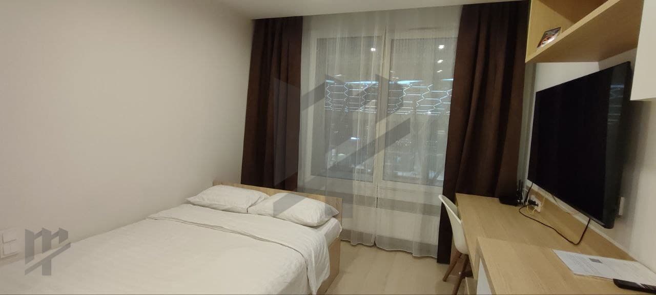 Светлые апартаменты студийной планировки в апарт-отеле "YE'S Ботанический сад"