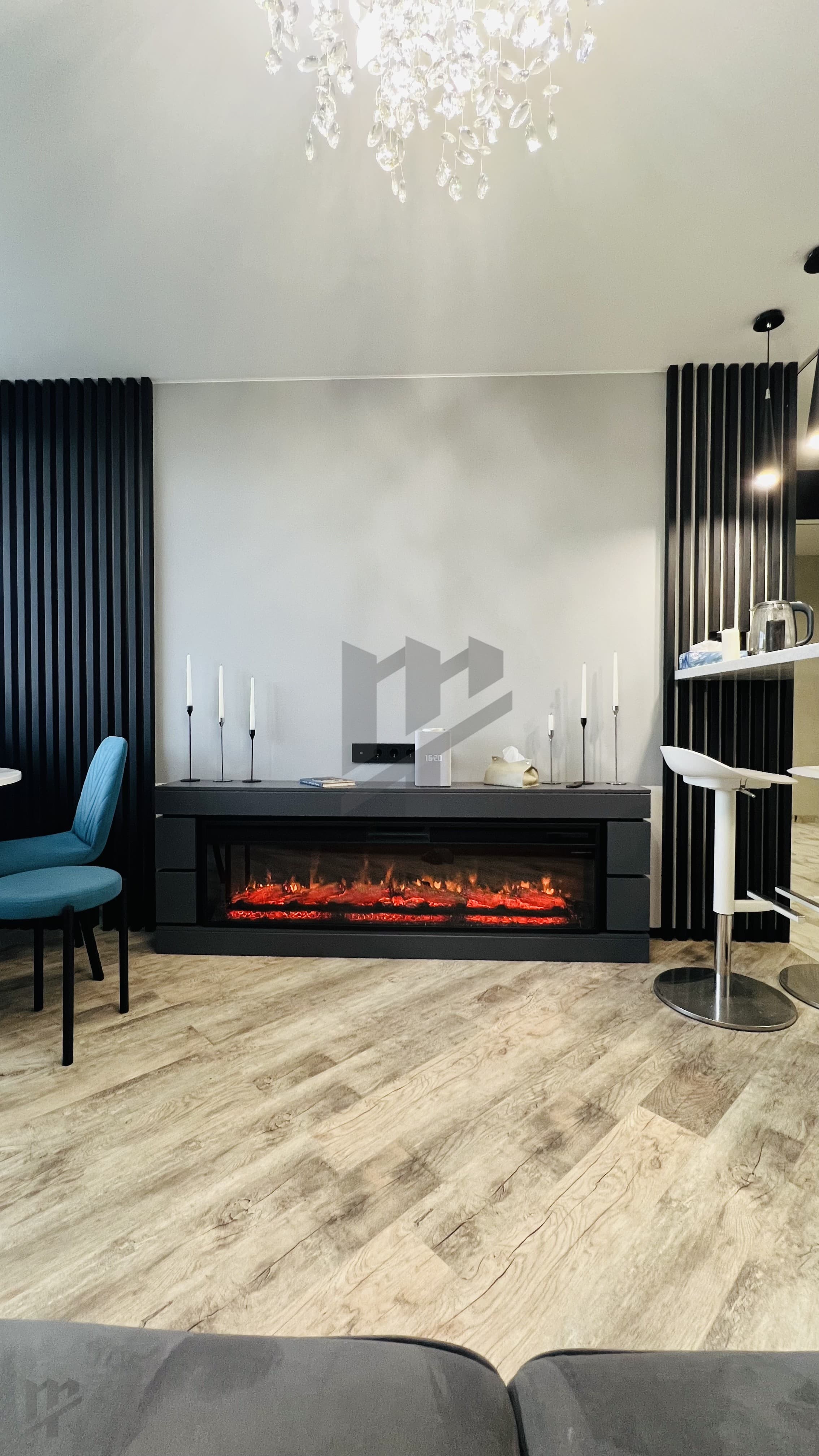 Видовая квартира с КАМИНОМ