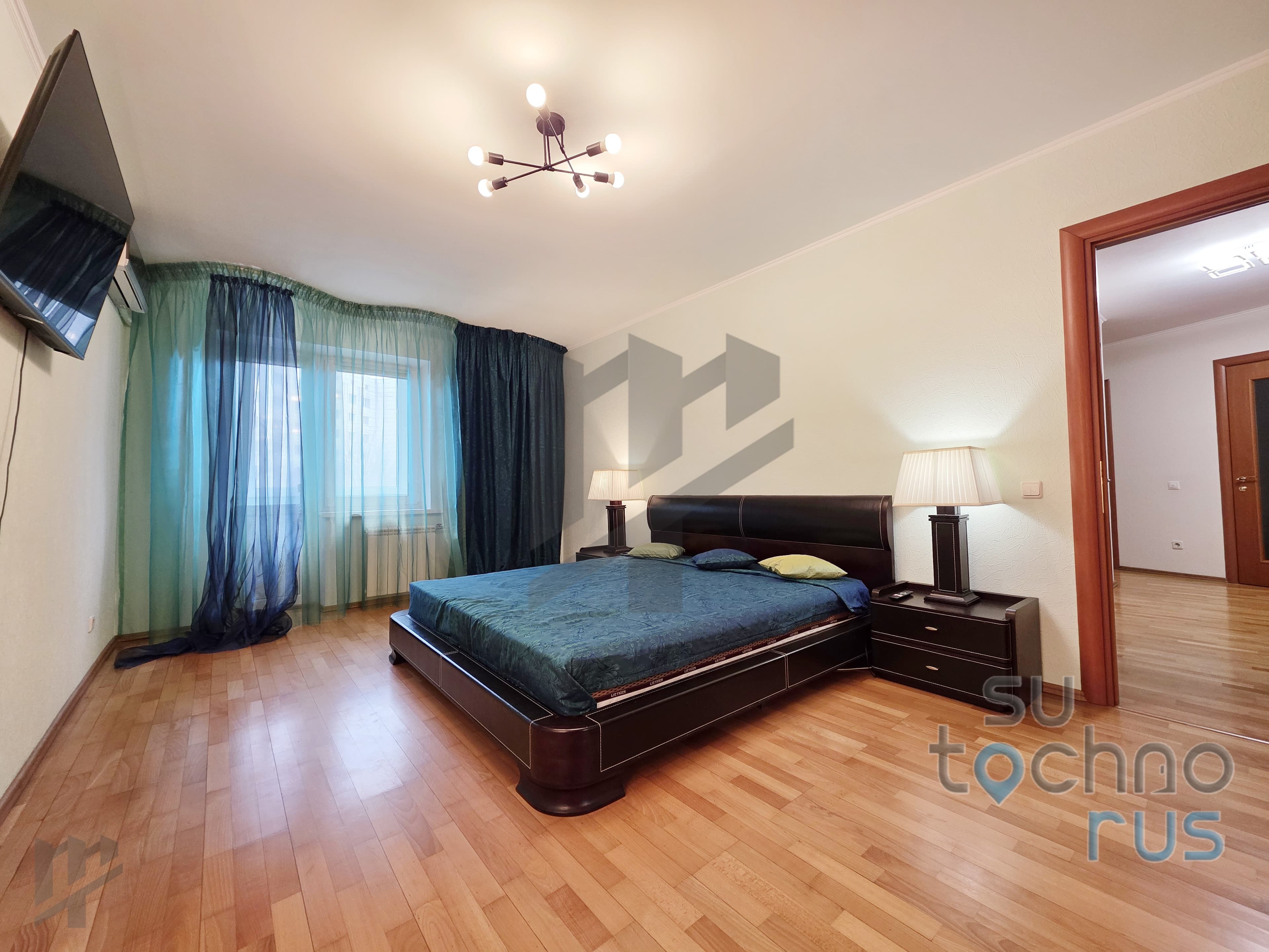 Квартира посуточно 2 комнаты 4 гостя