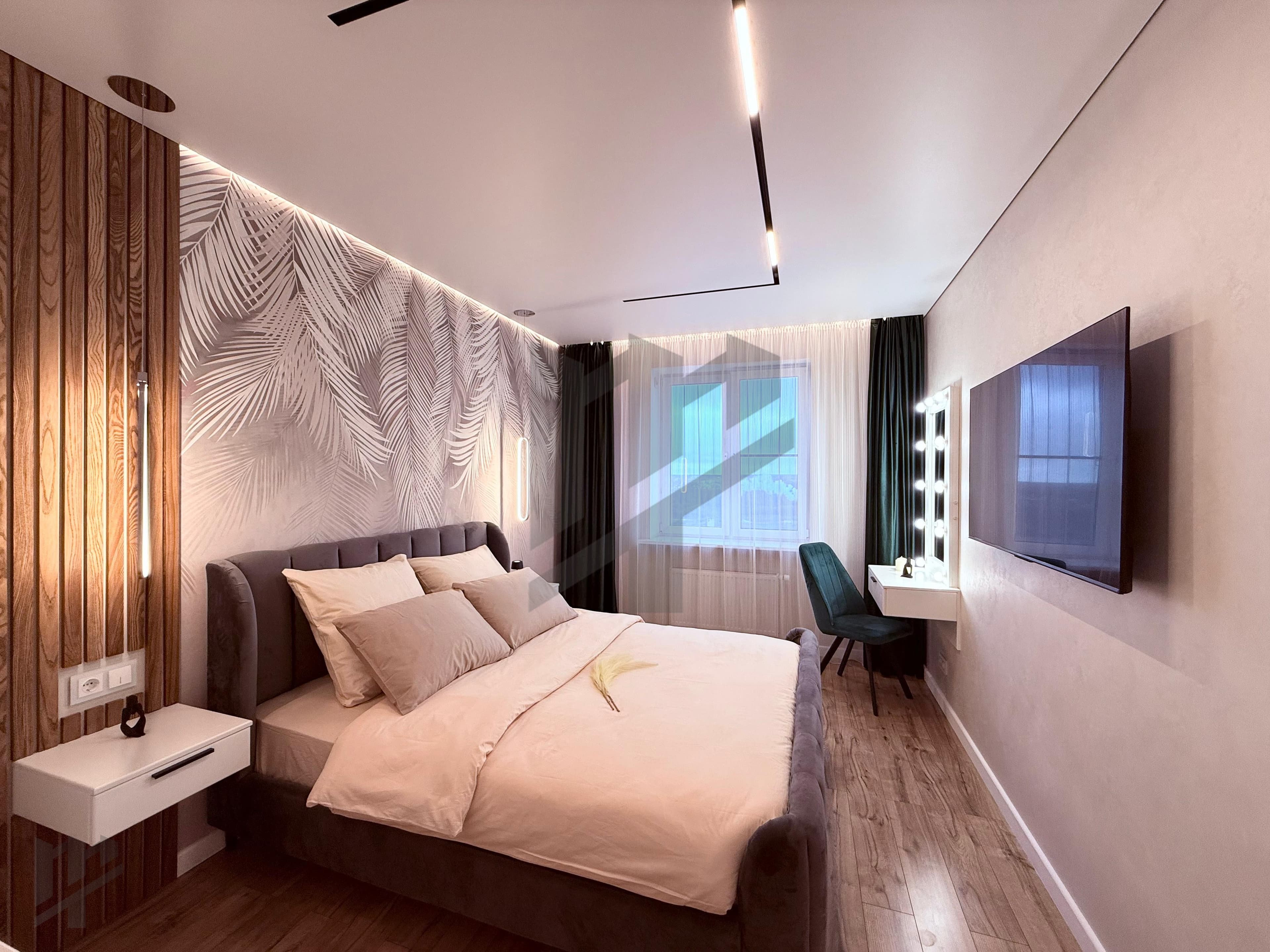 Просторная квартира с ремонтом люкс